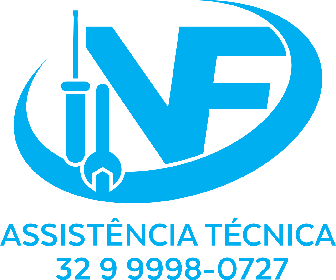 Logo marca NF